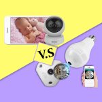 مقایسه انواع دوربین بی سیم Fisheye و Baby cam