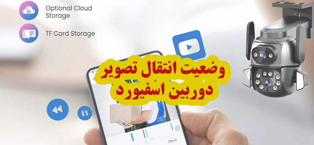 وضعیت انتقال تصویر دوربین اسفیورد